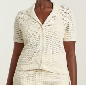 FINAL SALE Everlane Crochet Set (Top and Skirt)